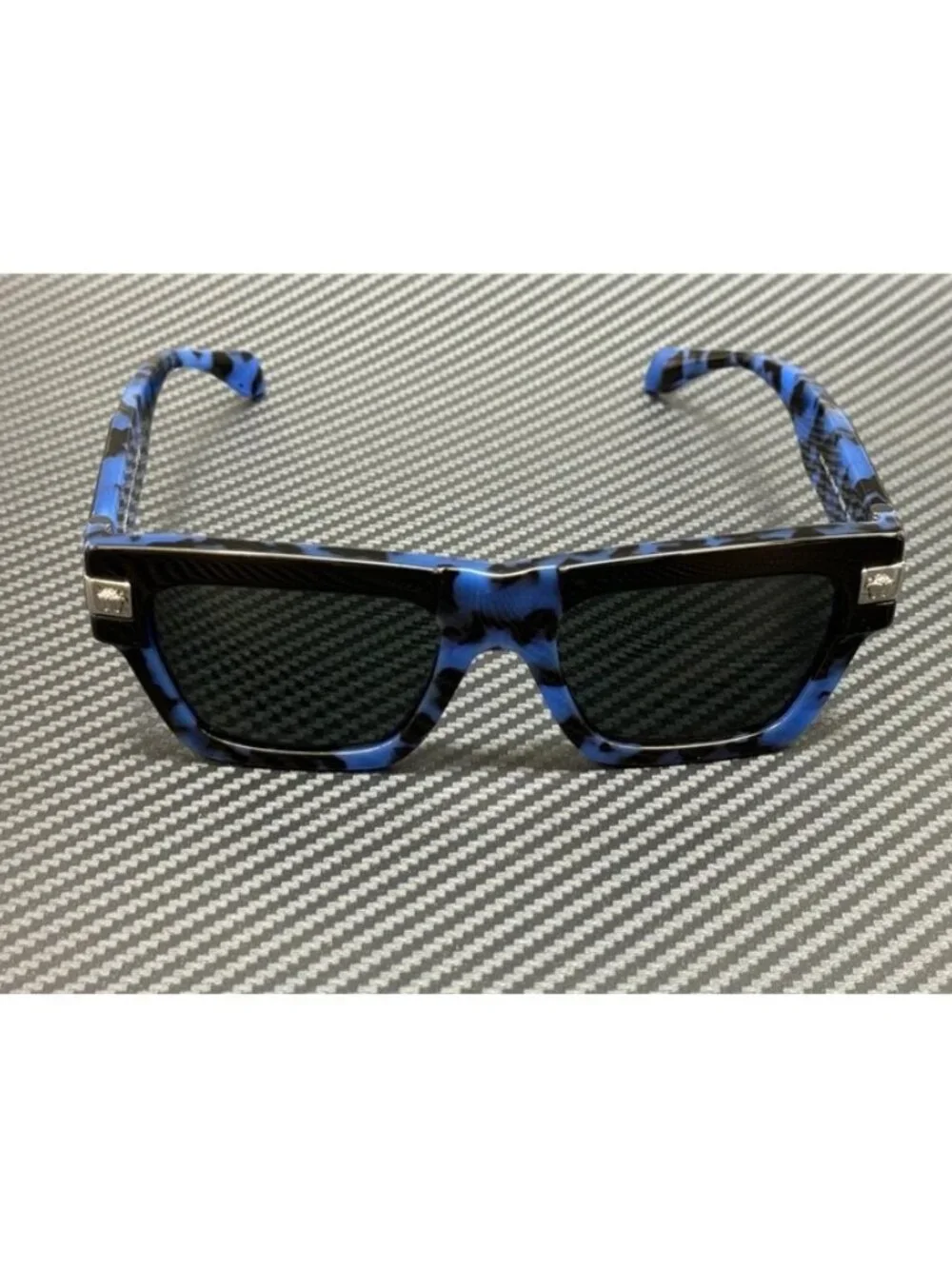 New Versace Men Havana Blue Sunglasses 55-20-145